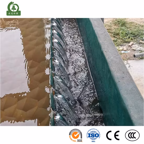 Tratamento de água de tela fina Yasheng China Fabricantes de equipamentos de tratamento de água e águas residuais Conjunto completo de equipamentos de tratamento de águas residuais industriais