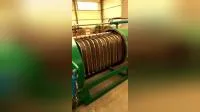 Filtro diesel industrial da folha da pressão horizontal da cera de parafina
