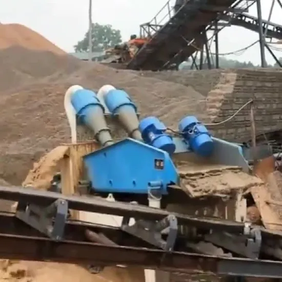 Tela de desidratação de equipamento de separação e desidratação de areia fina