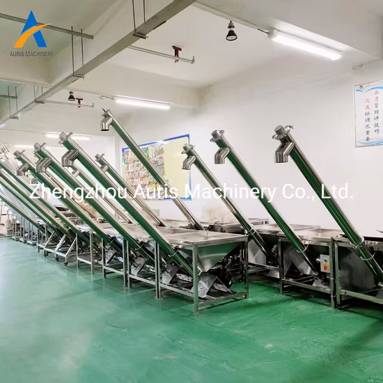 Máquina de alimentação automática de pó de partículas de grânulos de plástico Máquina de alimentação de parafuso Jiaolong de aço inoxidável