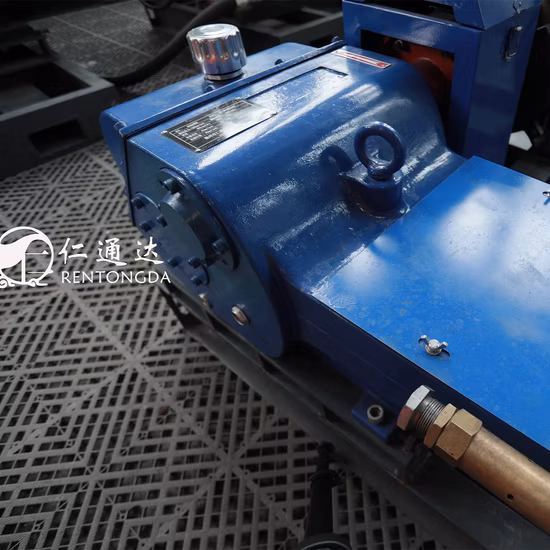 Equipamento de transporte de argamassa de bomba de concreto com reboco de pressão